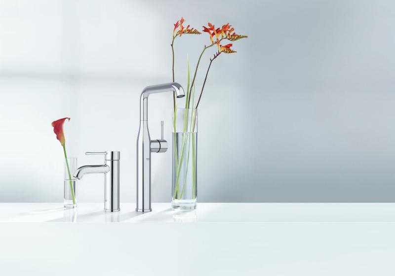 Grohe Essence New håndvaskarmatur u/bundventil - Poleret warm sunset