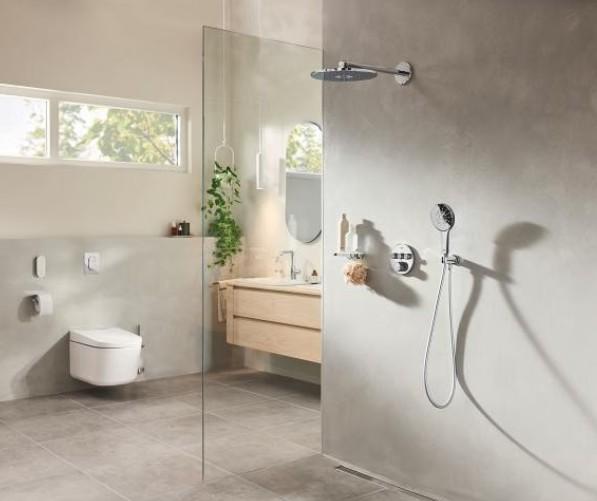 Grohe SmartControl 310 komplet brusesystem til indbygning m/Rainshower