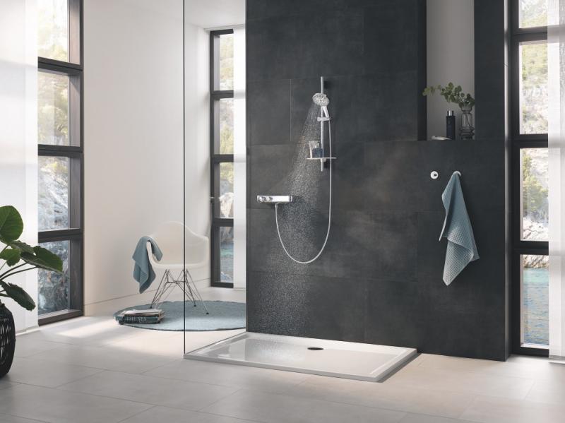 Grohe Rainshower SmartActive 150 brusesæt - Krom