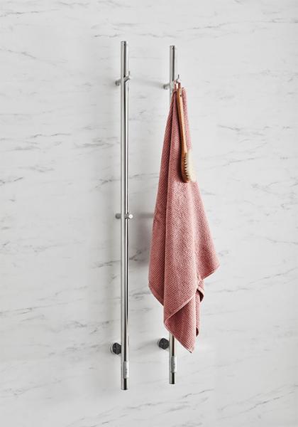Noro Uno h&aring;ndkl&aelig;det&oslash;rrer t/el 75x1400 mm - Rustfri st&aring;l