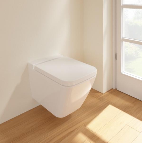 Villeroy & Boch Finion Rimless væghængt toilet m/ Ceramic+