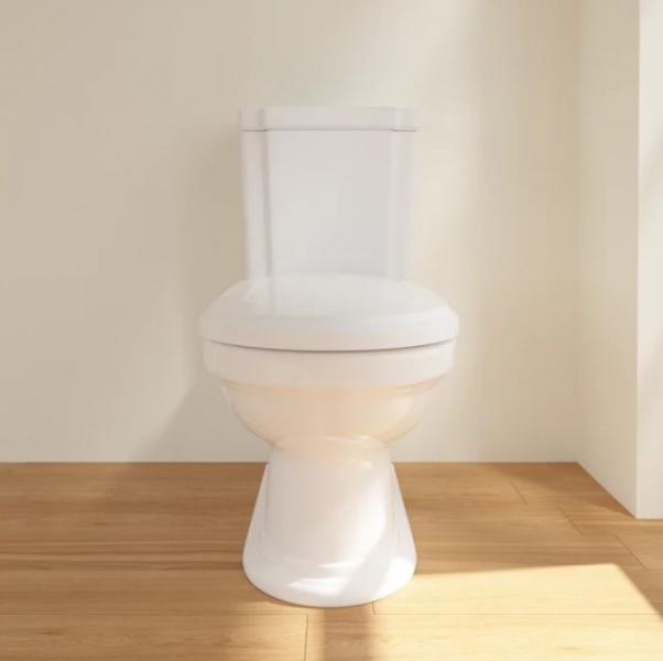 Villeroy & Boch Hommage gulvstående toilet m/Ceramic+ u/cisterne - Hvid