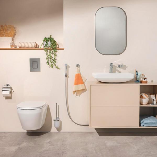Grohe Euro 2.0 55 håndvask t/væg - 1 hanehul - HyperClean Grohe Euro 2.0 55 håndvask t/væg - 1 hanehul - HyperClean