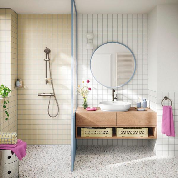 Grohe Vitalio Joy+ 120 bruses&aelig;t - B&oslash;rstet Hard Graphite