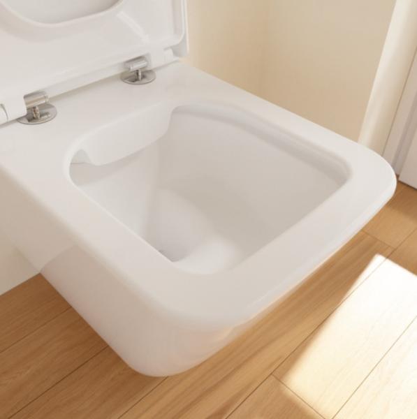 Villeroy & Boch Finion Rimless væghængt toilet m/ Ceramic+