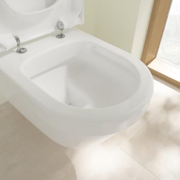 Villeroy & Boch ViCare Rimless væghængt toilet - Hvid