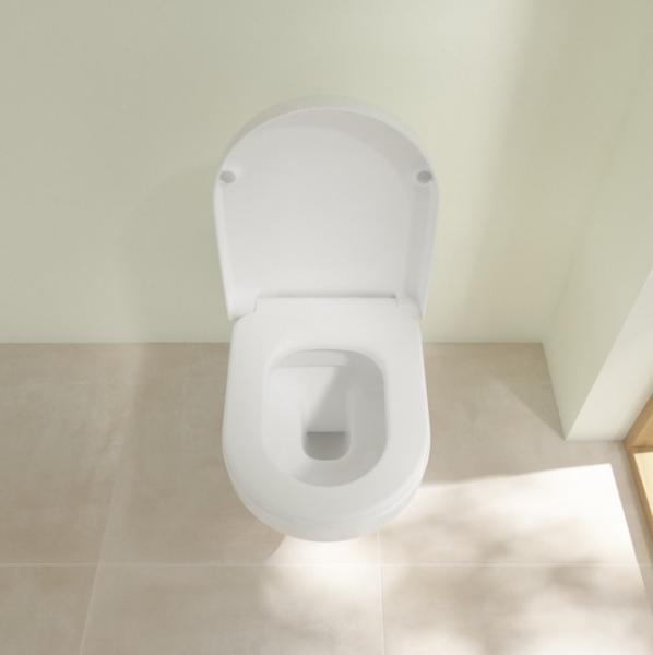 Villeroy & Boch ViCare Rimless væghængt toilet - Hvid